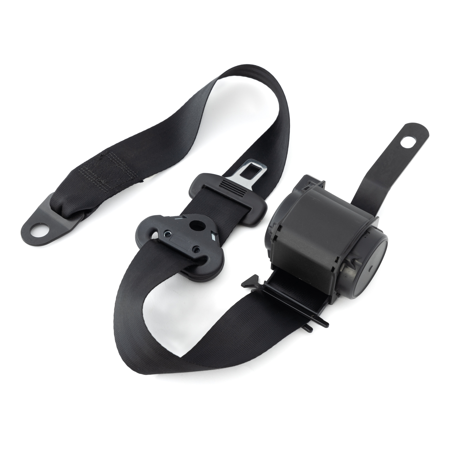 Automatic three-point seat belt