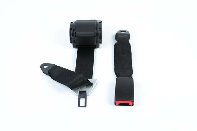 Automatic three-point seat belt