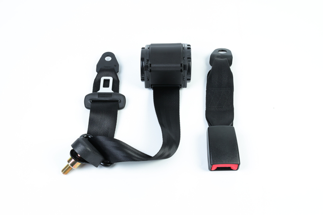 Automatic three-point seat belt