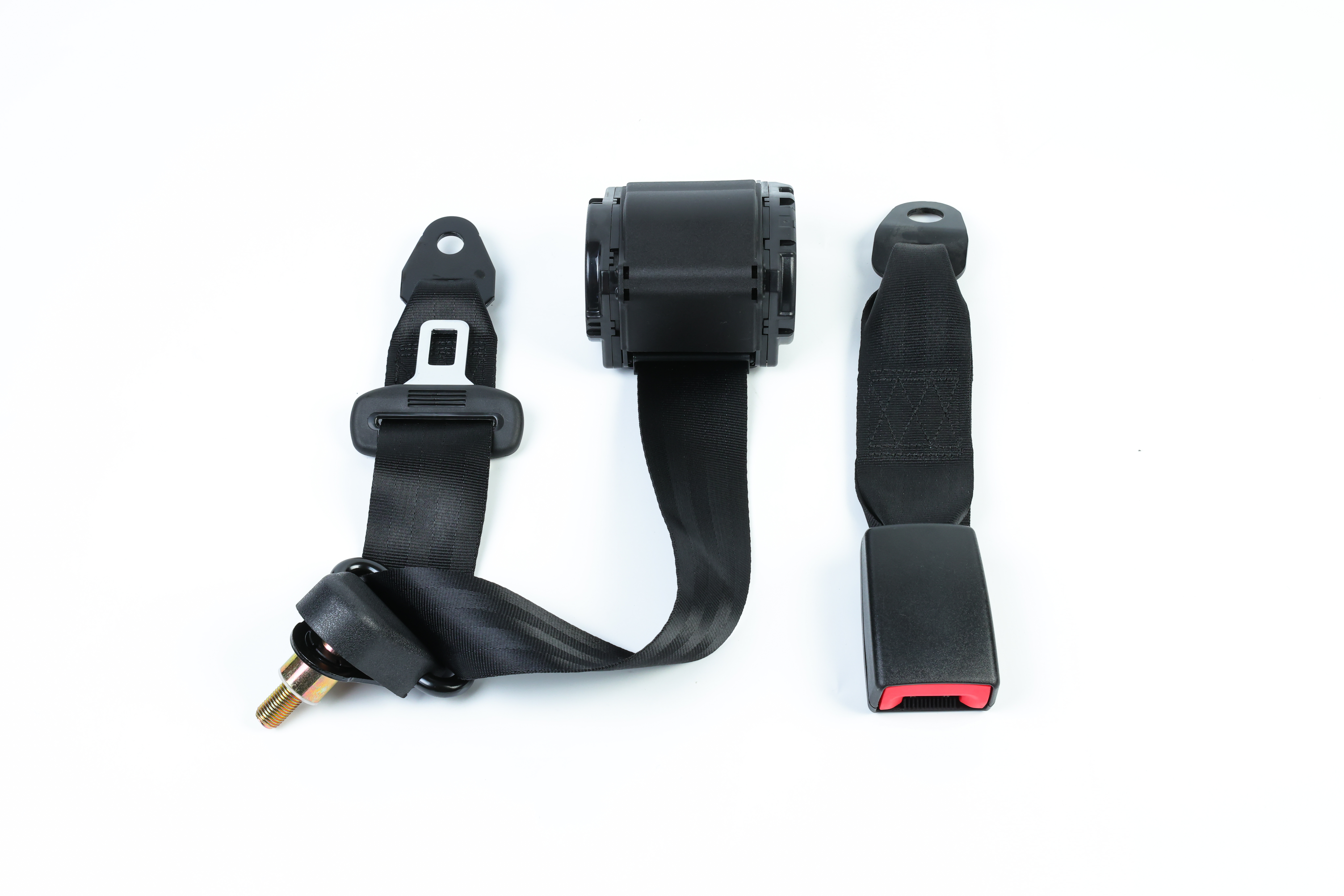 Automatic three-point seat belt