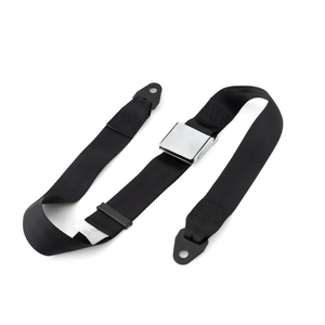 Aircraft buckle extension strap