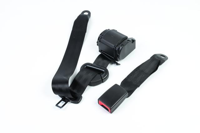 Automatic three-point seat belt