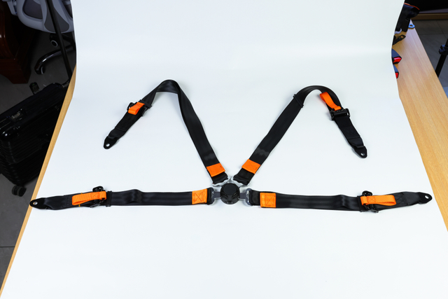 Four point seat belt