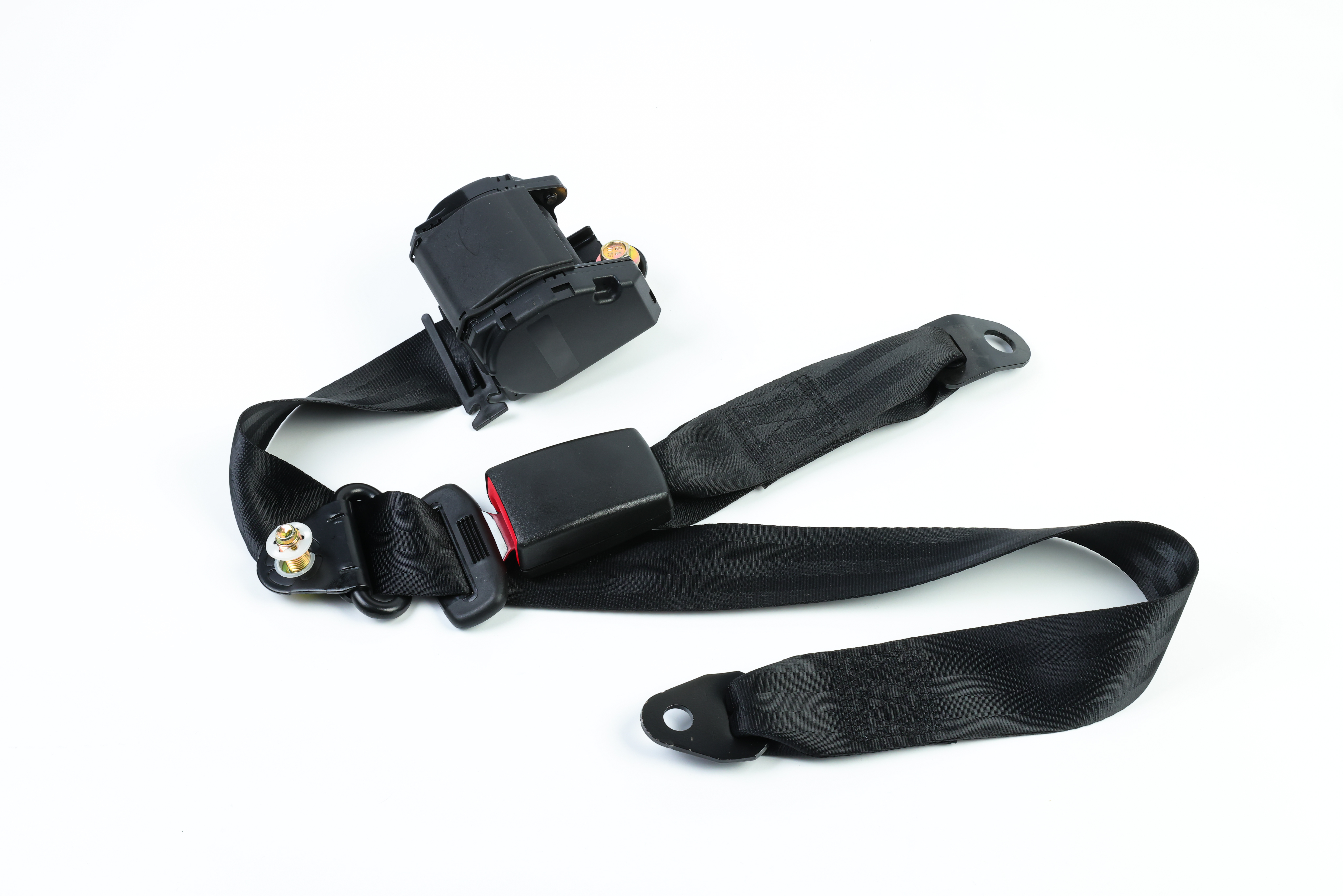 Automatic three-point seat belt