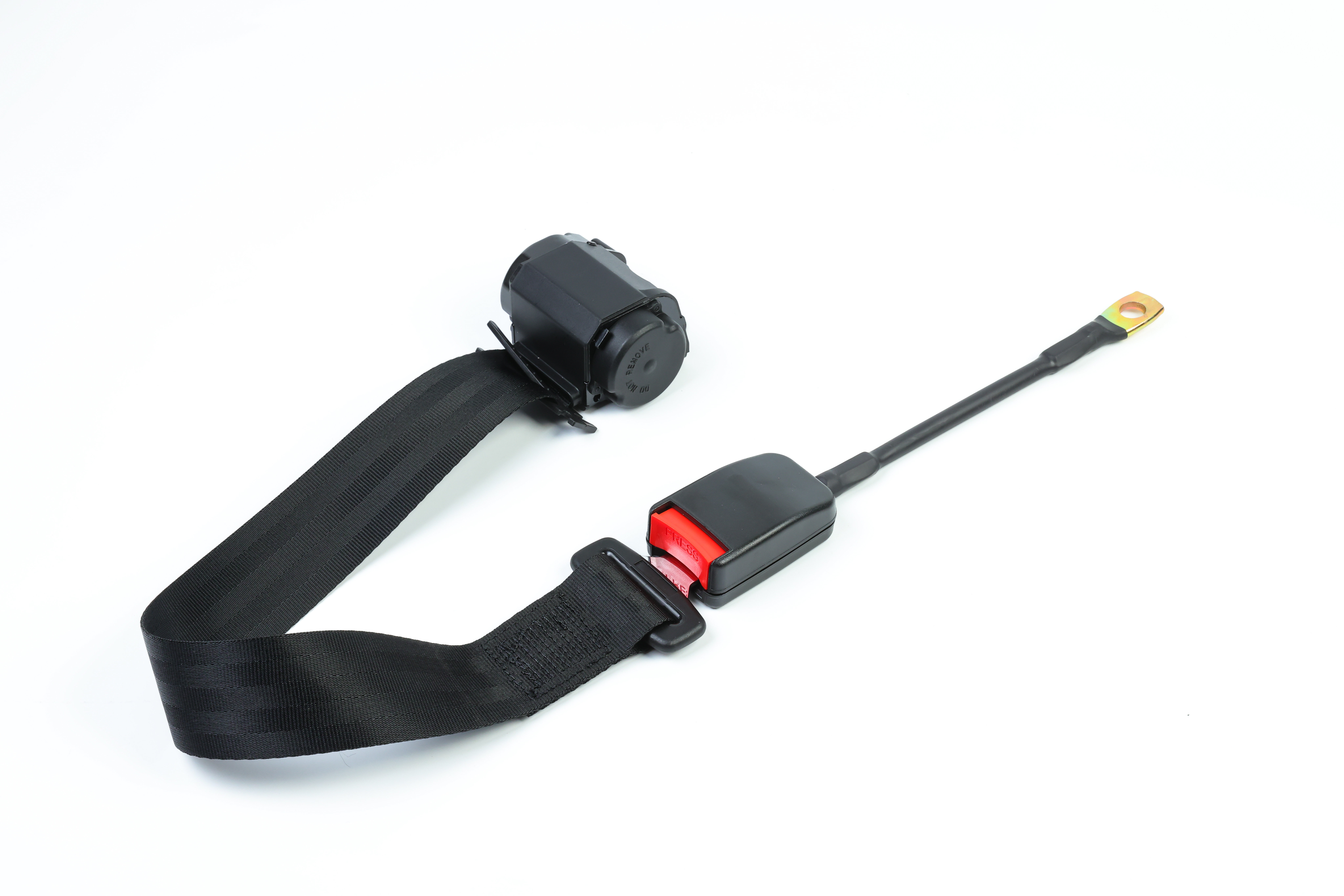 Automatic retractable two point seat belts