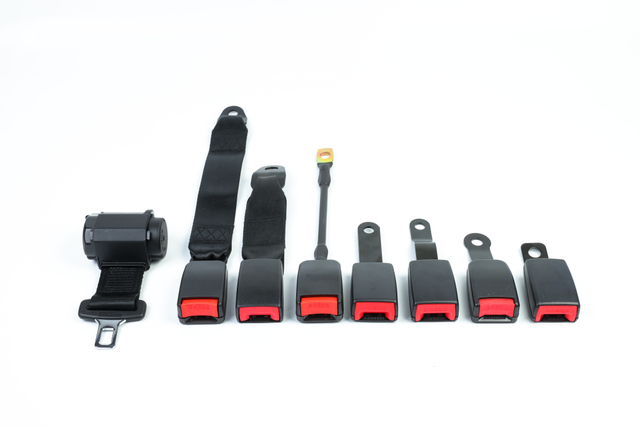 Automatic retractable two point seat belts
